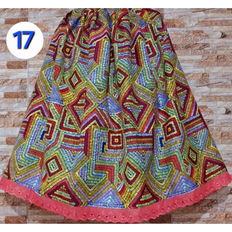 Saia umbanda e candomblé estampada 43