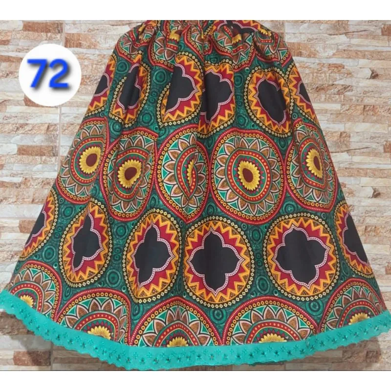 Saia umbanda e candomblé estampada 43