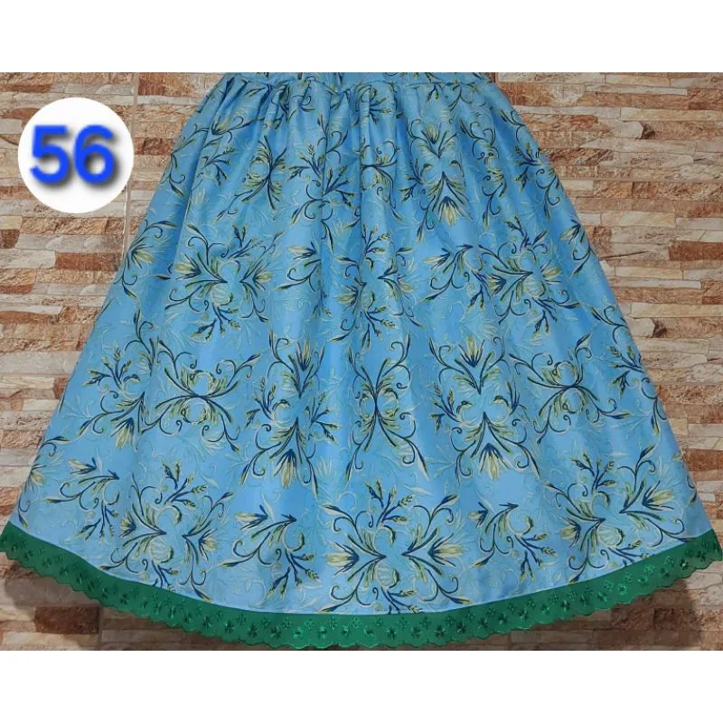 Saia umbanda e candomblé estampada 43