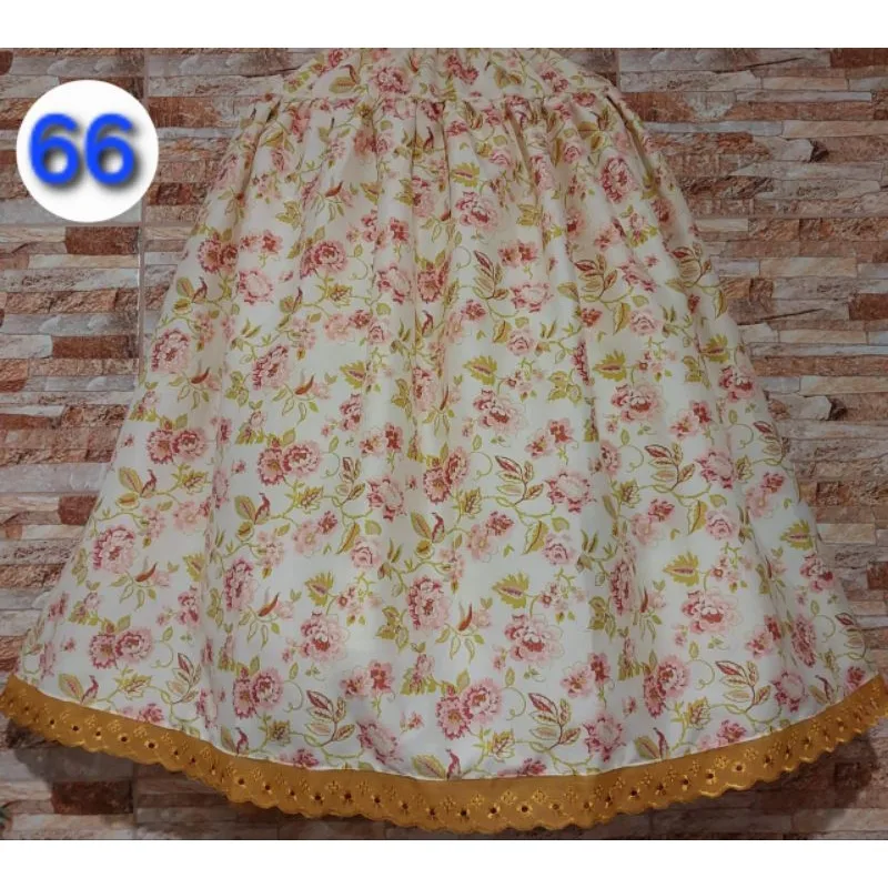 Saia umbanda e candomblé estampada 43