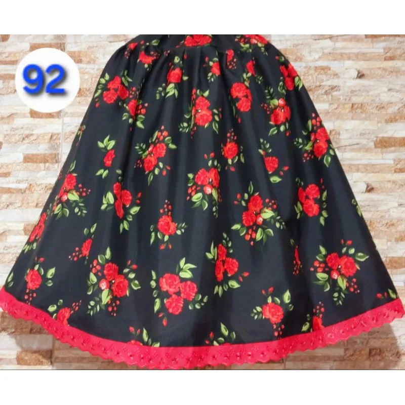 Saia umbanda e candomblé estampada 43