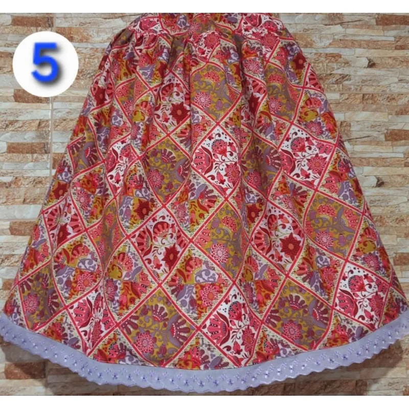 Saia umbanda e candomblé estampada 43