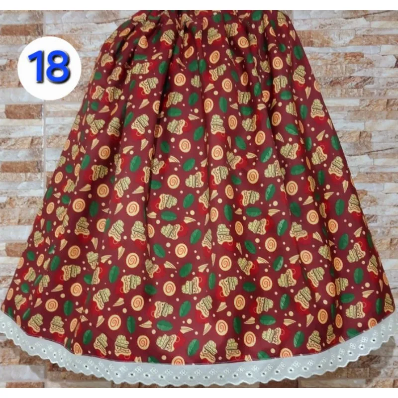 Saia umbanda e candomblé estampada 43