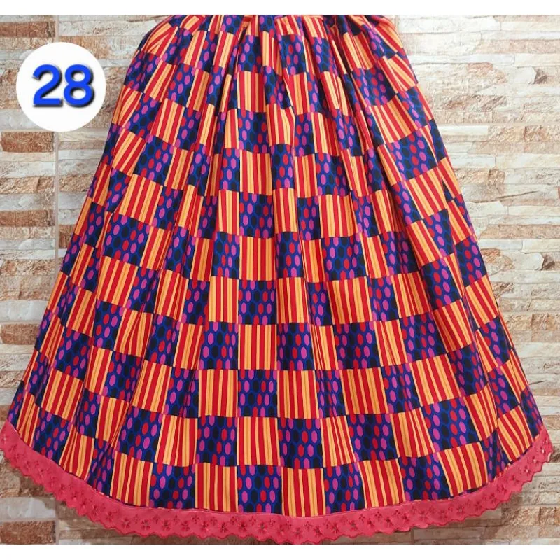 Saia umbanda e candomblé estampada 43
