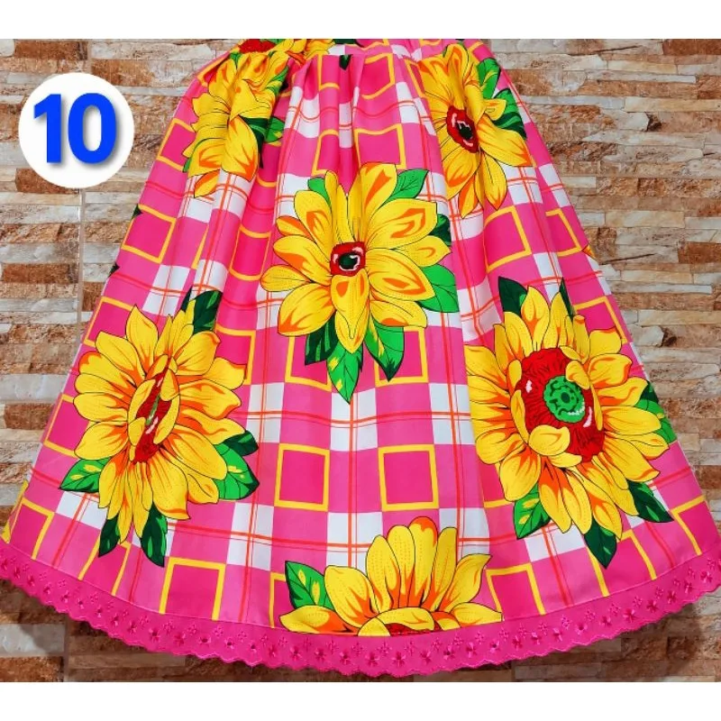 Saia umbanda e candomblé estampada 43