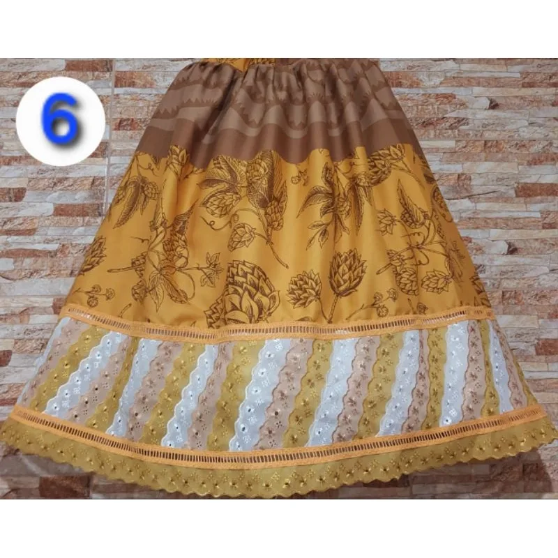 Saia umbanda e candomblé Barrada