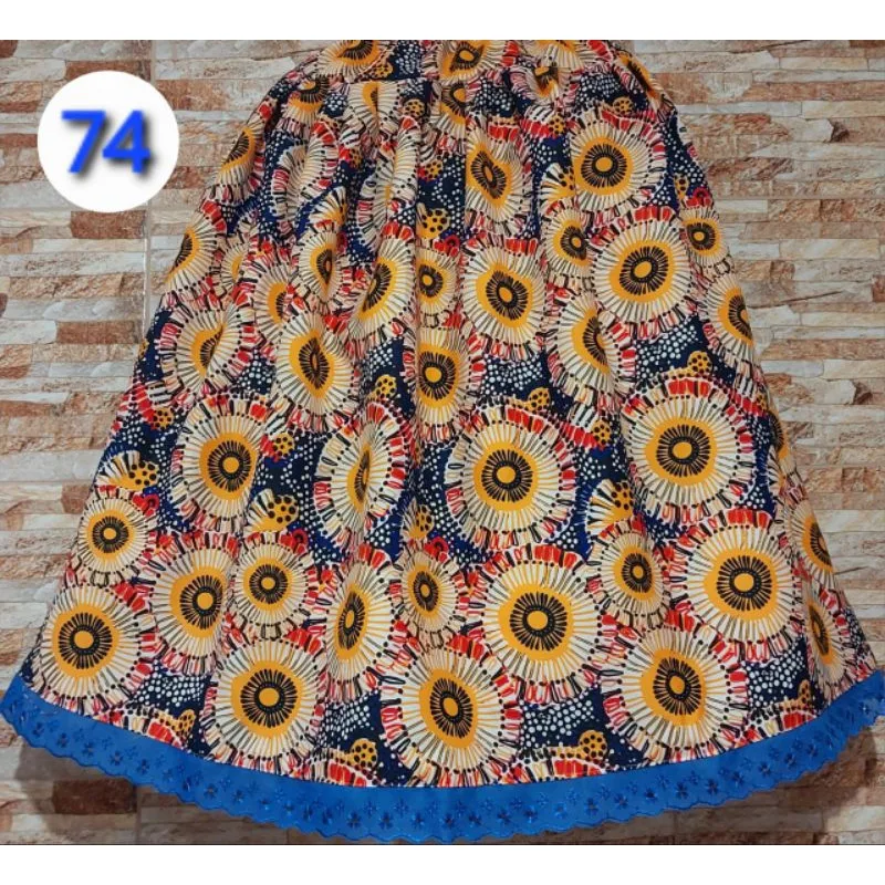 Saia umbanda e candomblé estampada 43