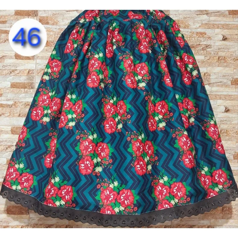 Saia umbanda e candomblé estampada 43