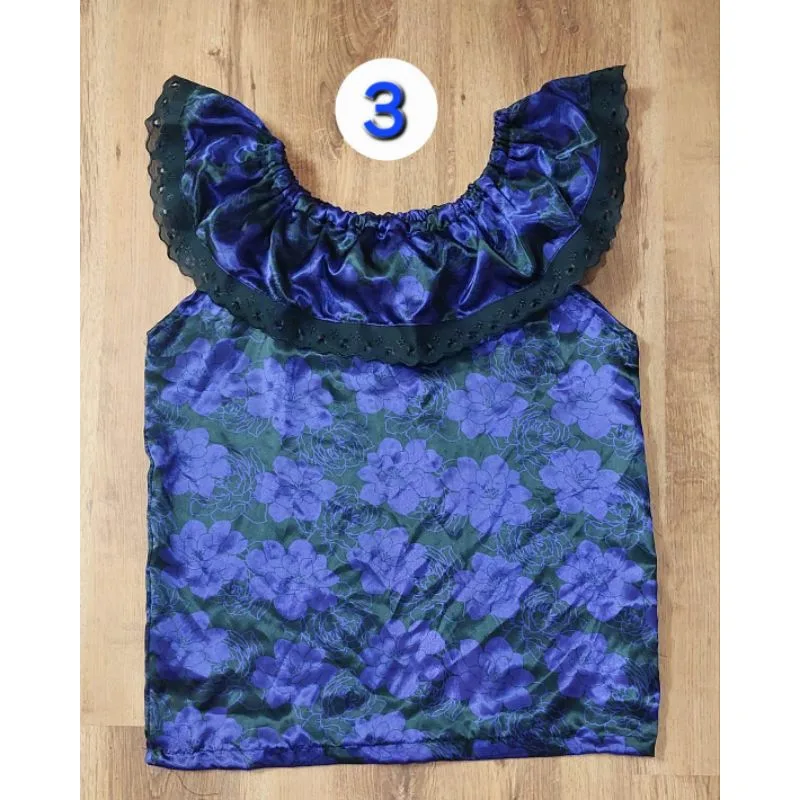 Blusa Pombo Gira em cetim Ciganinha