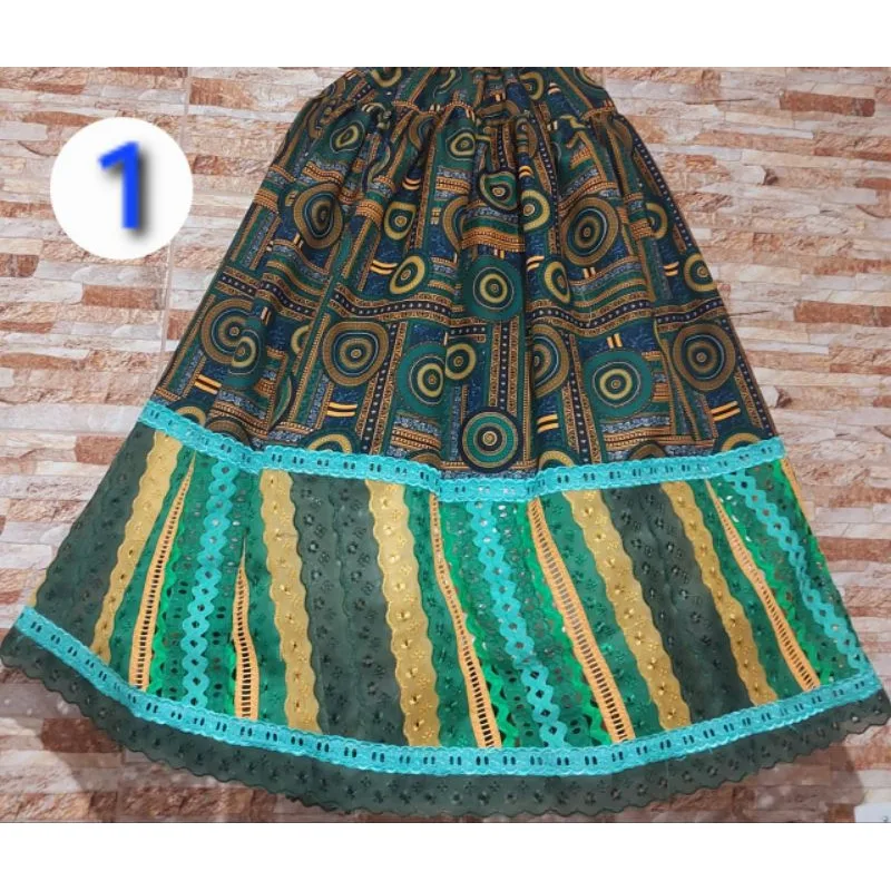 Saia umbanda e candomblé Barrada