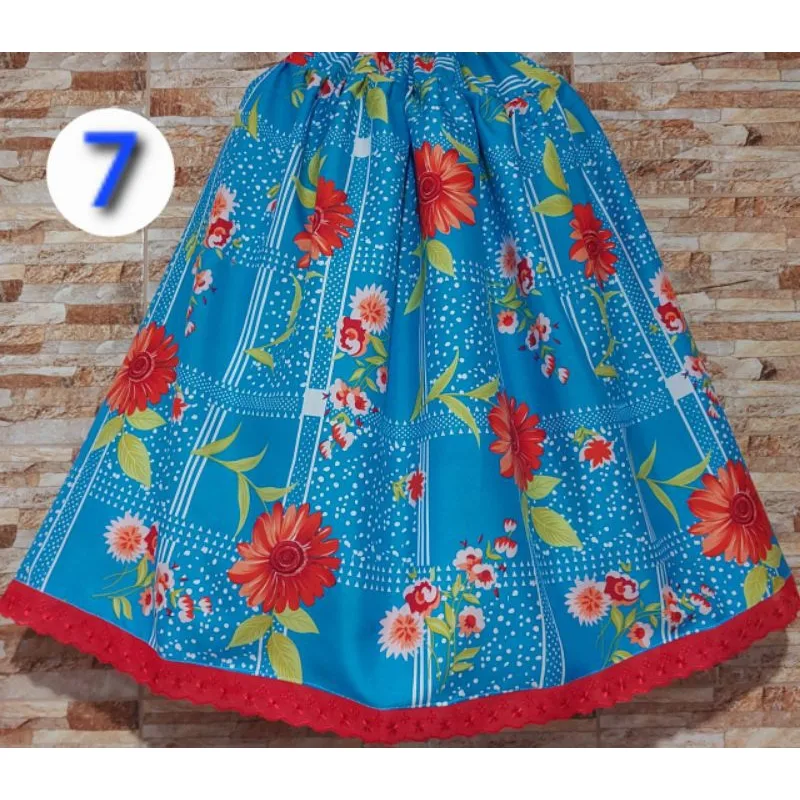 Saia umbanda e candomblé estampada 43