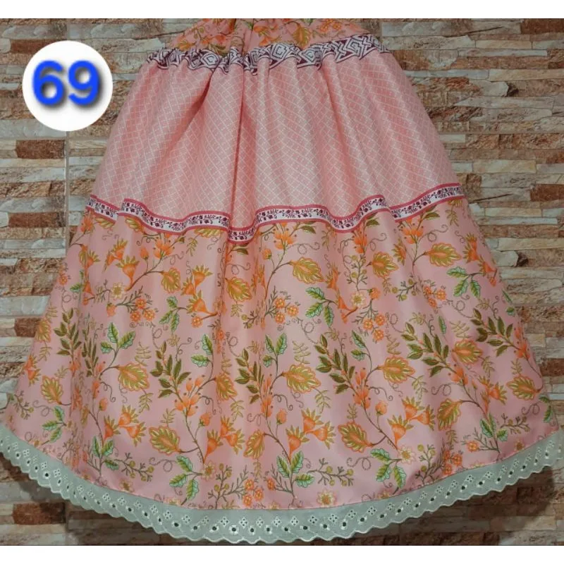 Saia umbanda e candomblé estampada 43